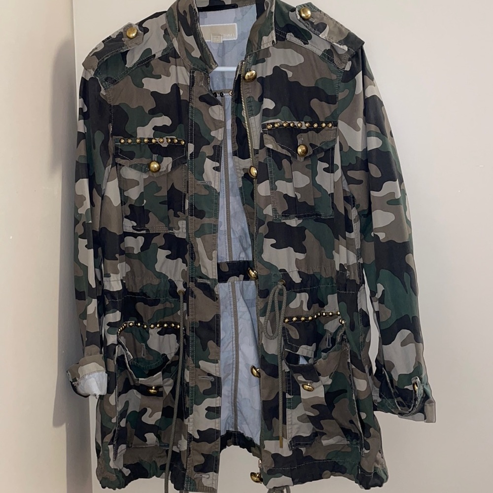 Michael Kores Camo Jacket 💚🖤
